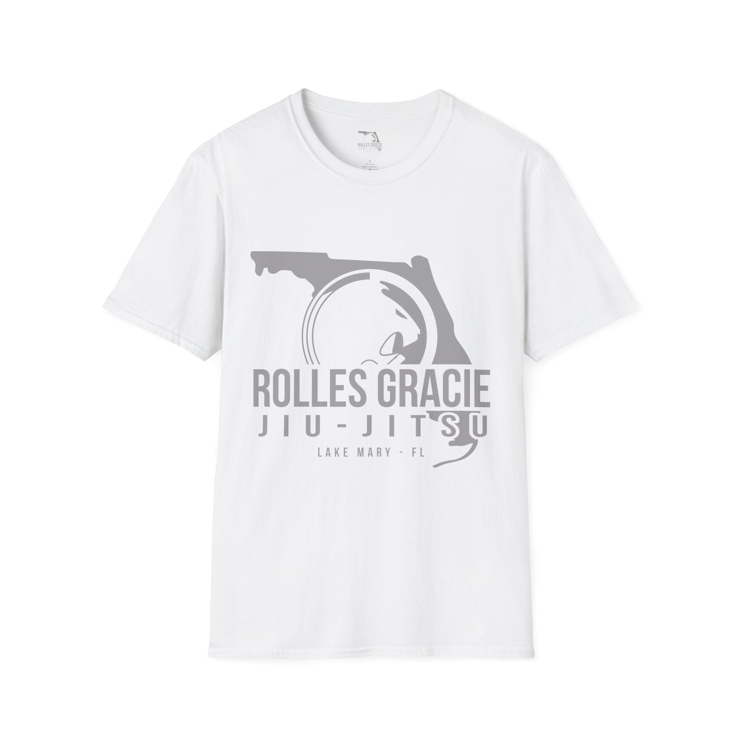 Rolles Gracie Lake Mary Jiu-Jitsu Unisex Softstyle T-Shirt