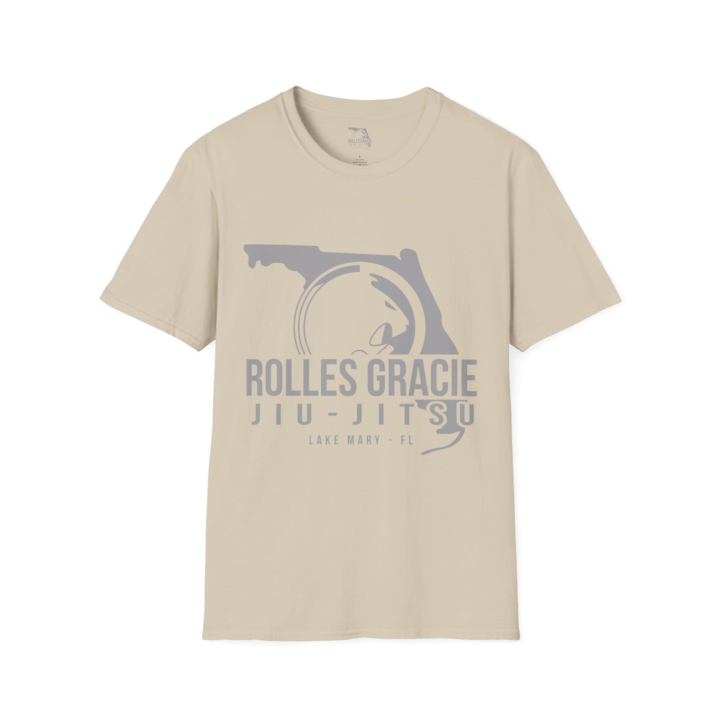 Rolles Gracie Lake Mary Jiu-Jitsu Unisex Softstyle T-Shirt