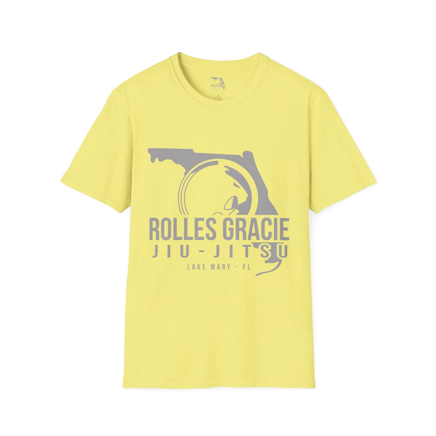 Rolles Gracie Lake Mary Jiu-Jitsu Unisex Softstyle T-Shirt