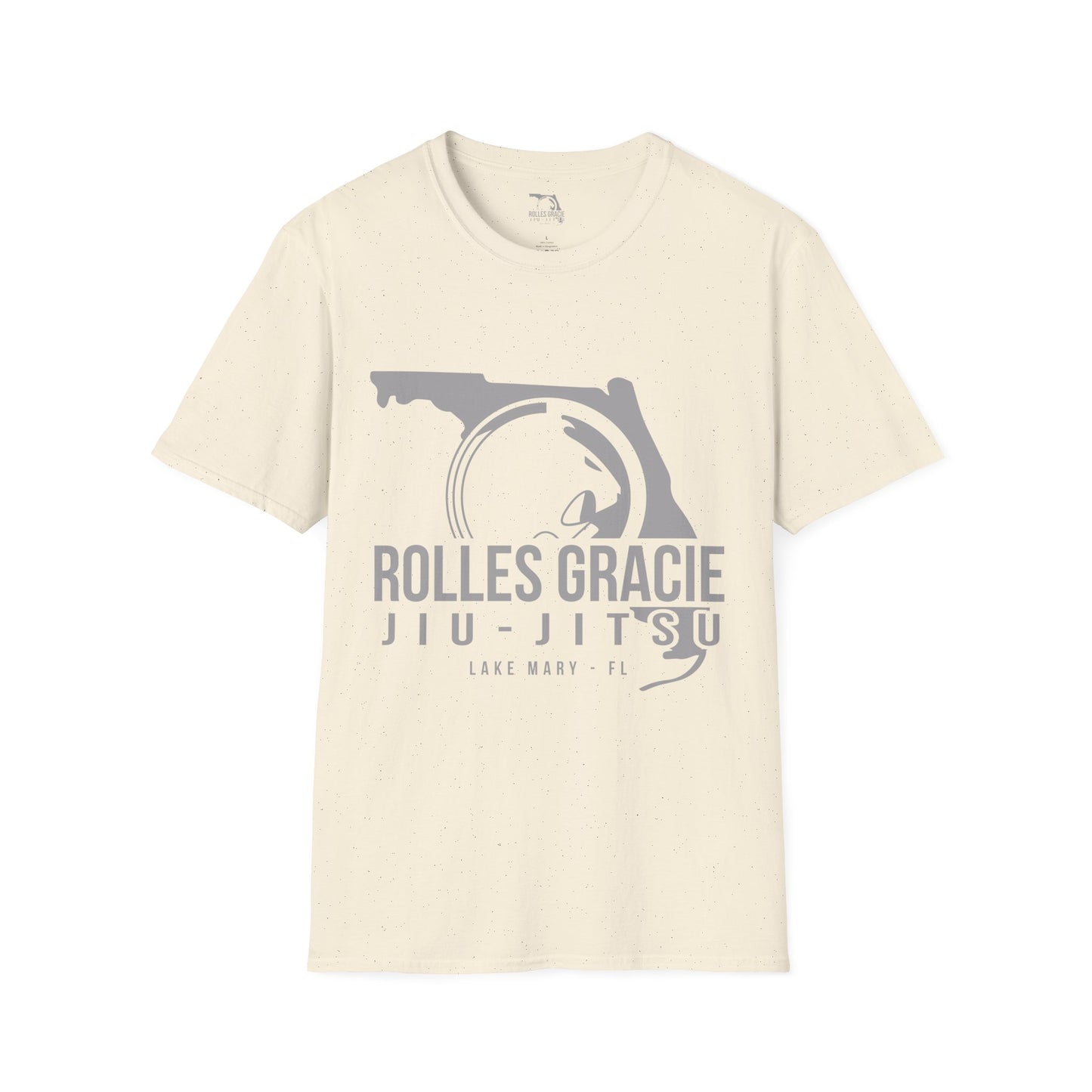 Rolles Gracie Lake Mary Jiu-Jitsu Unisex Softstyle T-Shirt