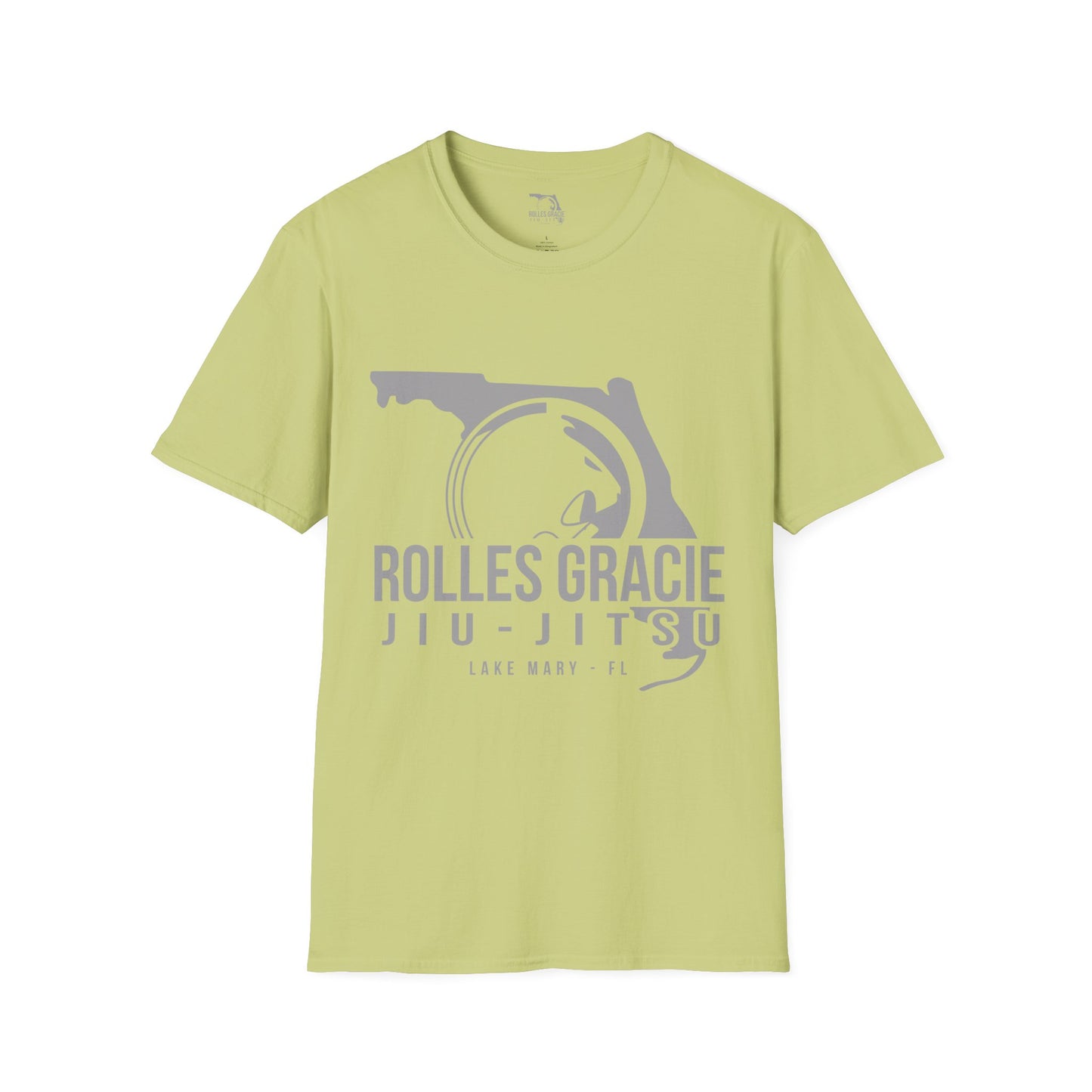 Rolles Gracie Lake Mary Jiu-Jitsu Unisex Softstyle T-Shirt