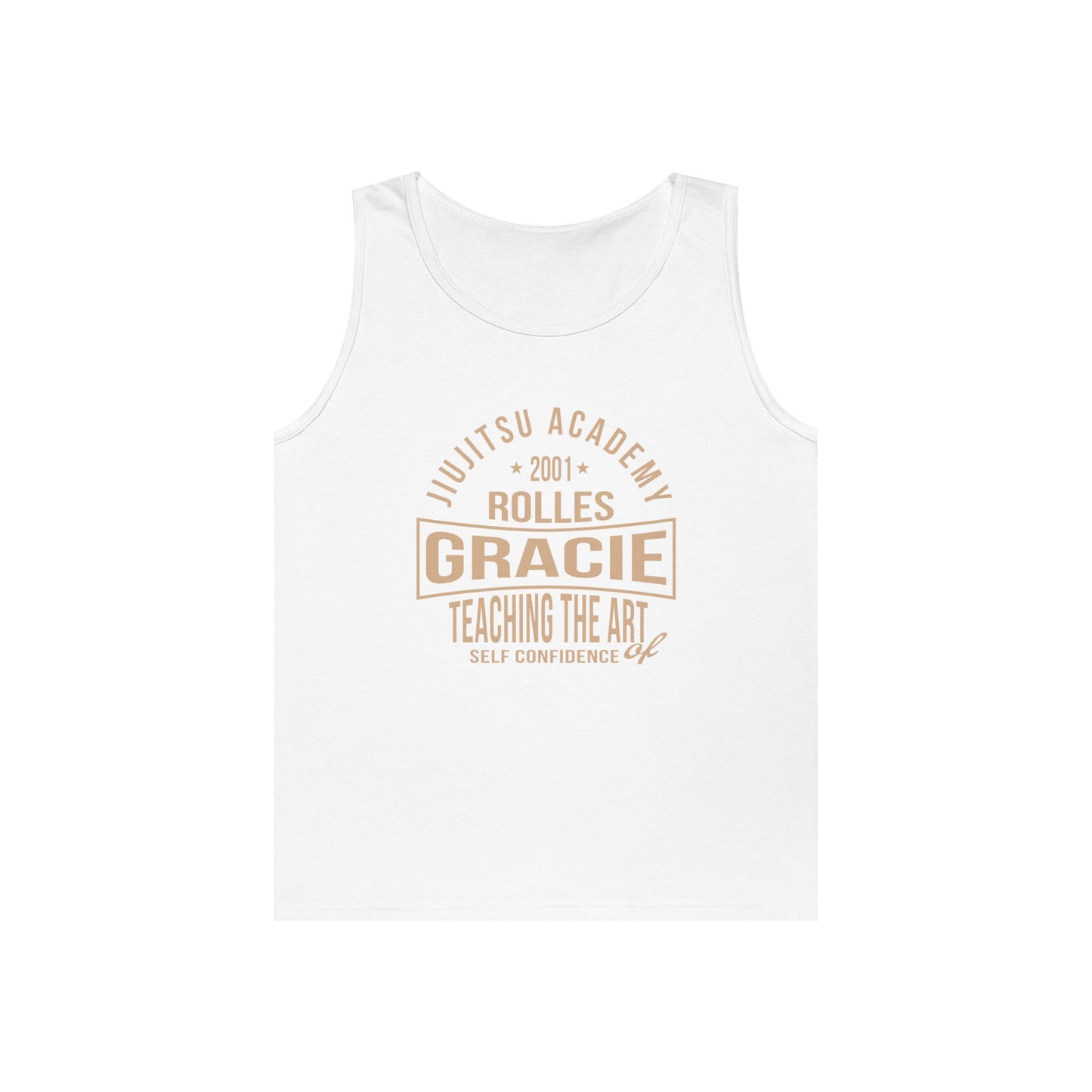 Gracie Jiu-Jitsu Tank Top, Unisex Workout Shirt, Brazilian Jiu-Jitsu Training Gear, Summer Sports Apparel, Gift for Martial Arts Enthusiasts