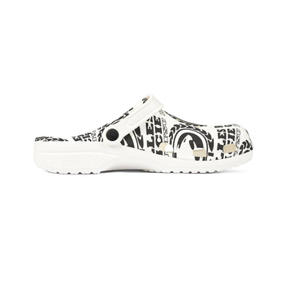 Stylish EVA Foam Clogs with Unique Print - Comfortable and Trendy Footwear