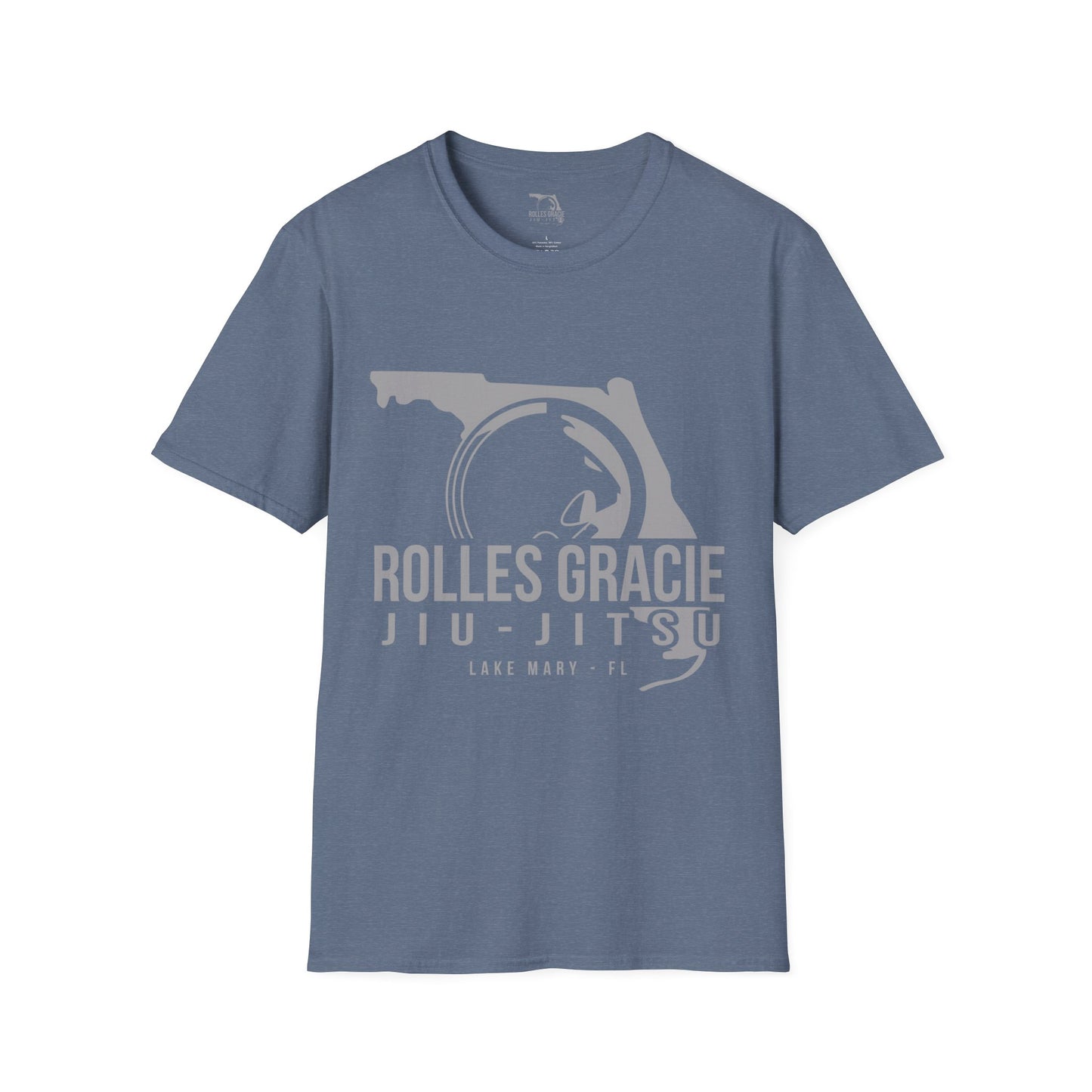 Rolles Gracie Lake Mary Jiu-Jitsu Unisex Softstyle T-Shirt