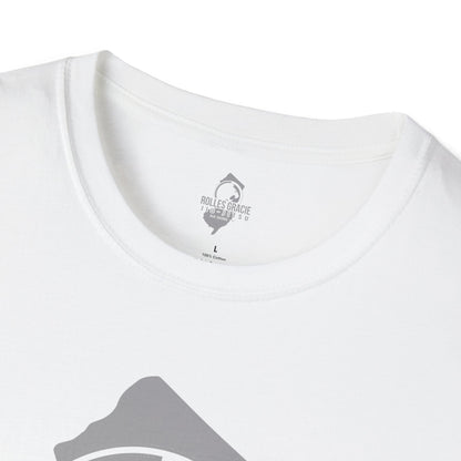 Rolles Gracie Jiu-Jitsu Unisex Softstyle T-Shirt - Grey Design