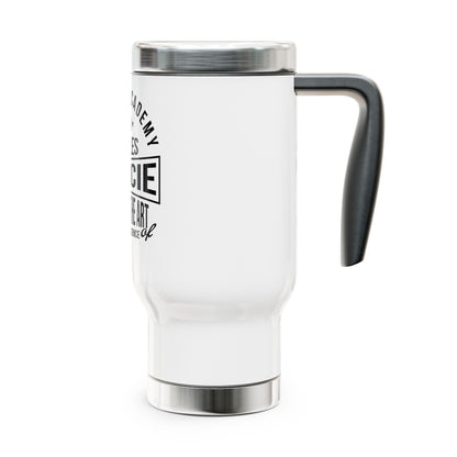 Stainless Steel Travel Mug with Handle, 14oz