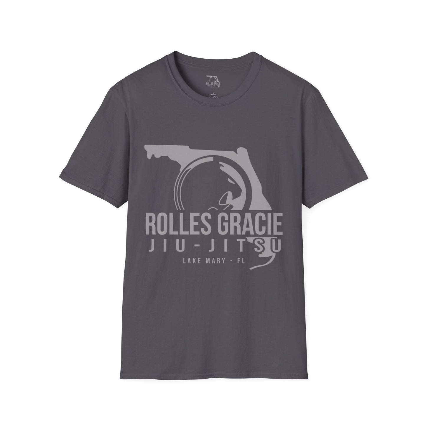 Rolles Gracie Lake Mary Jiu-Jitsu Unisex Softstyle T-Shirt