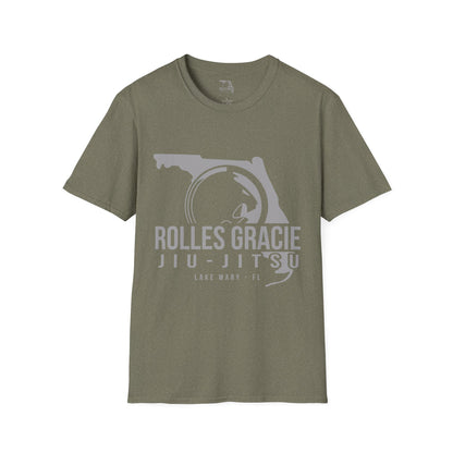 Rolles Gracie Lake Mary Jiu-Jitsu Unisex Softstyle T-Shirt
