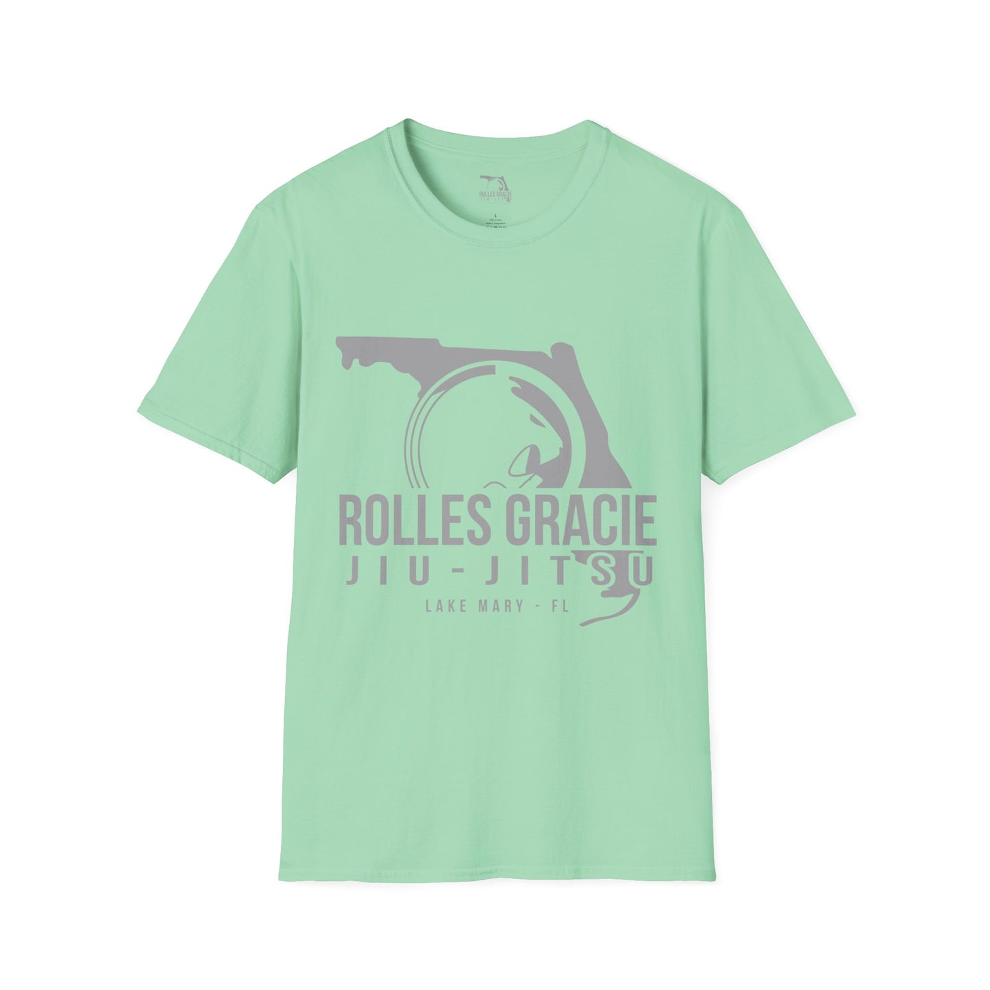 Rolles Gracie Lake Mary Jiu-Jitsu Unisex Softstyle T-Shirt