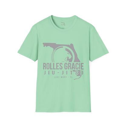 Rolles Gracie Lake Mary Jiu-Jitsu Unisex Softstyle T-Shirt